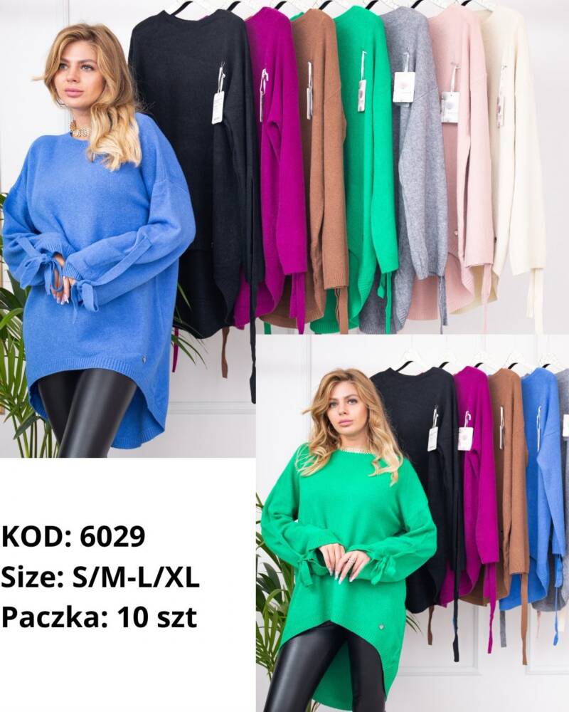 Tuniki damskie Roz S/M-L/XL, Mix Kolor Paczka 10 szt